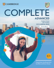 Complete Advanced Student's Book with Answers with Digital Pack 3rd Edition